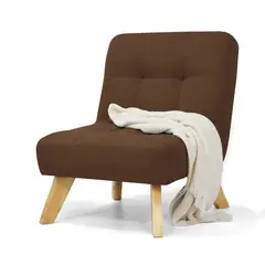 MICA - Poltrona Moderna Tela Prato 80 x 70 x 75 cm - Mueble