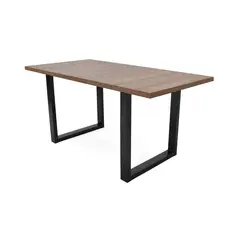 MICA - Mesa de Comedor Moderna para 6 personas en Madera Rectangular