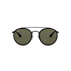 RAY BAN - Gafas de sol RB3647N Unisex Marco Black Lente G15 Green
