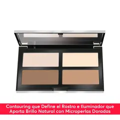 PUPA - Paleta de rostro Compacto Contouring & Strobing Medium Skin 17.5 g