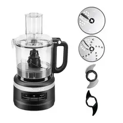 KITCHENAID - Procesador de Alimentos Plus 7 Tazas Negro Mate 250 W 3 Velocidades