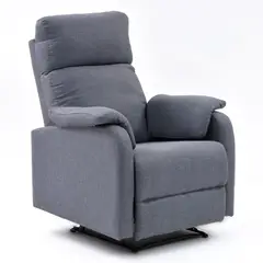 ELITE LIVING - Silla Reclinable Moderna 1 Puesto en Microfibra Mecánica Velvet 82 X 107 X 95 cm
