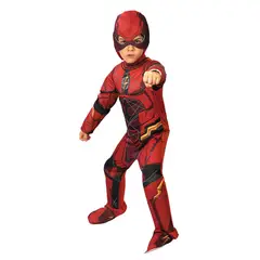 WARNER BROS - Disfraz de Flash Justice League para niño Warner - Disfraz Flash
