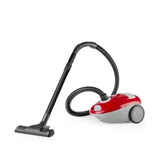 BLACK+DECKER - Aspiradora de arrastre Power Pro1800W Succión Continua y Filtro Lavable de 2.5 Litros VCBD8530 Rojo