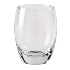 CRISTAR - Vaso de vidrio corto Cristar: 6 piezas