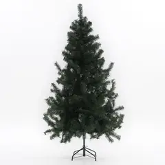 NAVILANDIA - Árbol Navidad Verde 200 cm, diametro 100 cm. Con 284 Ramas y con soporte de Base
