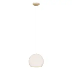 VIDA UTIL - Lámpara de Techo Vida Útil Decorativa Moderna Colgante Crater Blanca