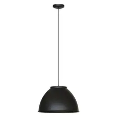 VIDA UTIL - Lámpara de Techo Vida Útil Decorativa Moderna Colgante Haty Negra