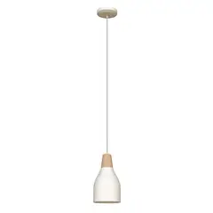 VIDA UTIL - Lámpara de Techo Vida Útil Decorativa Moderna Colgante Nix Negra