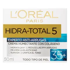 undefined - Crema Humectante Experto Antiarrugas Hidra total +35 Loreal Paris 50 ml