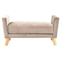 MICA - Puff Moderno en Tela 55 x 110 cm
