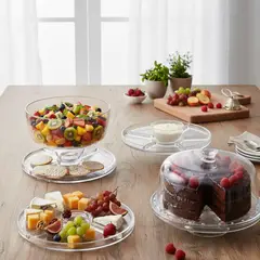 BORGONOVO - Tortero de Vidrio Borgonovo: 31 x 14.5 cm