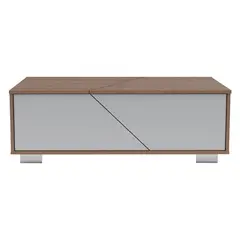 RTA MUEBLES - Mesa de Centro Moderna Rectangular en Aglomerado MDP 104 x 36 x 38 cm RTA Design - Mueble