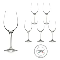 RCR - Copa de cristal RCR: para vino 6 piezas
