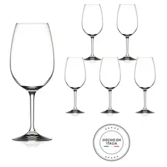 RCR - Copa de cristal RCR: para vino 6 piezas
