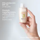 ISDIN - Bloqueador Solar Fusion Water Color Light para Todo tipo de piel 50 ml