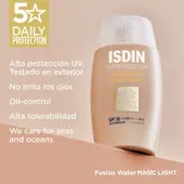 ISDIN - Bloqueador Solar Fusion Water Color Light para Todo tipo de piel 50 ml