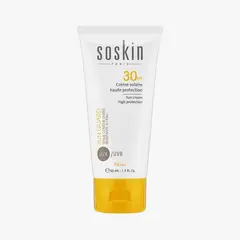 SOSKIN - Protector Solar SPF30 Sun Cream High Protection Para Todos Tipos de Pieles 50 ml