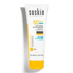 SOSKIN - Protector Solar SPF50+ Smooth Cream Very High Protection Para Rostro y Cuerpo Resistente al Agua 125 ml