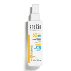 SOSKIN - Protector solar SPF50+ Sun Spray Very High Protection Alta Proteccion Para Toda La Familia 125 ml