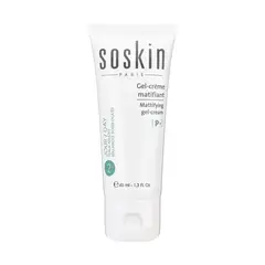 SOSKIN - Gel Facial Mattifying Gel-Cream [MAT] Pieles Mixtas O Grasosas y Tono Apagados 40 ml