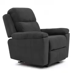 ELITE LIVING - Silla Reclinable 1 Puesto Microfibra Mecánica Marsella - Mueble