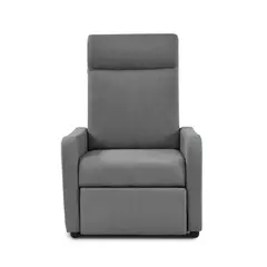 ELITE LIVING - Silla Reclinable Moderna 1 Puesto en Tela Mecánica Praxis
