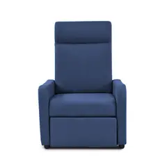 ELITE LIVING - Silla Reclinable Moderna 1 Puesto en Tela Mecánica Praxis