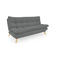MICA - Sofá Cama Moderno en Poliéster 3 Puestos Zúrich 180 x 91 x 90 cm