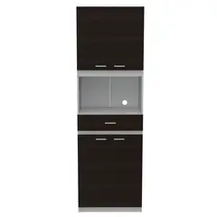 RTA MUEBLES - Mueble Auxiliar de Cocina para Microondas Moderna en Aglomerado 62 x 197 x 3905 cm