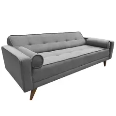 MICA - Sofá Cama Moderno en Tela 3 Puestos Jack 180 x 90 x 90 cm