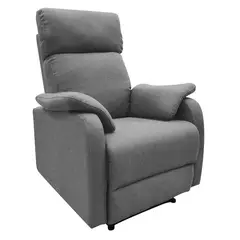 ELITE LIVING - Silla Reclinable Moderna 1 Puesto en Microfibra Mecánica Velvet 82 X 107 X 95 cm