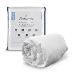 BEAUTYREST SIMMONS - Protector de colchón Aloe Vera