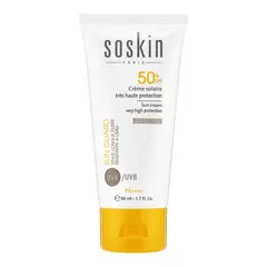 SOSKIN - Protector Solar SPF50+ Sun Cream Very High Protection Rich Para Pieles Secas y Sensibles 50 ml
