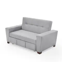MICA - Sofá Cama Moderno en Poliéster 2 Puestos Hungría 160 x 86 x 87 cm