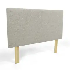 MICA - Cabecero Para cama Queen Poliéster 160 x 120 cm Isola Liso - Mueble