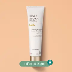 BOTIK - Mascarilla ARGILA BLANCA O Boticario Para Todo tipo de piel 100 g
