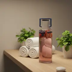 BORGONOVO - Botella de Vidrio Borgonovo: 1100 ml