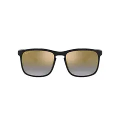 RAY BAN - Gafas de sol RB4264 para Hombre Marco Black Lente Blue Mir Gold Gradient Polar