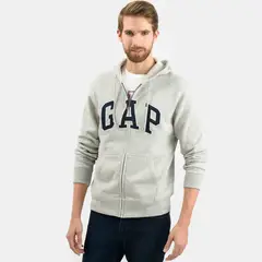 GAP - Hoodie Hombre con Logo de Algodón