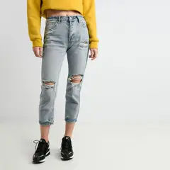 KENDALL Y KYLIE - Jean Mom Fit Mujer