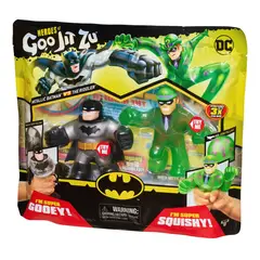 GOO JIT ZU - Figura de acción Goo Jit Zu Dc Héroes Batman Vs Riddler