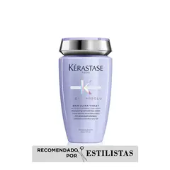 KERASTASE - Shampoo Kérastase Blond Absolu Ultra Violet neutraliza tonos amarillos 250ml