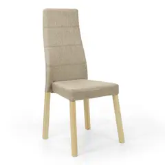 MICA - Silla de Comedor Moderna en Tela (Incluye 1 Silla)