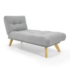 MICA - Silla Reclinable Moderna 1 Puesto Mecánica Longues 72 x 82 x 150 cm - Mueble