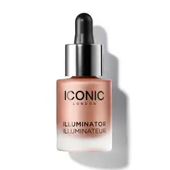 ICONIC LONDON - Iluminador de rostro Líquido Blush Peachy Rose Gold Iconic 13.5 ml