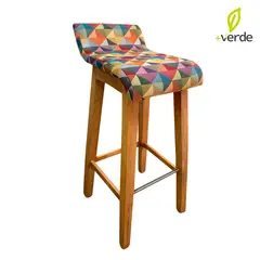 DKO DESIGN - Silla de Bar Moderna en Tela (Incluye 1 Silla de Bar)