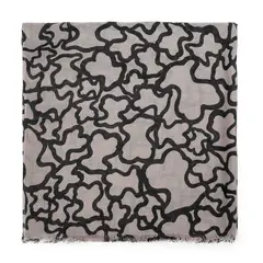 TOUS - Foulard Kaos en color piedra