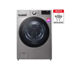 LG - Lavadora Secadora Eléctrica 22 kg WD22VV2S6BR