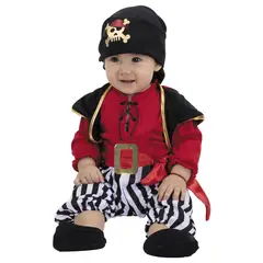 FANTASTIC NIGHT - Disfraz para Bebé Pirata feliz Fantasía